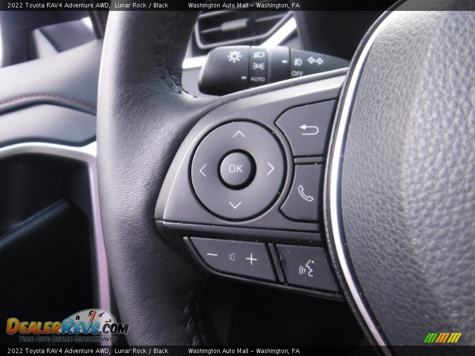 2022 Toyota RAV4 Adventure AWD Steering Wheel Photo #10