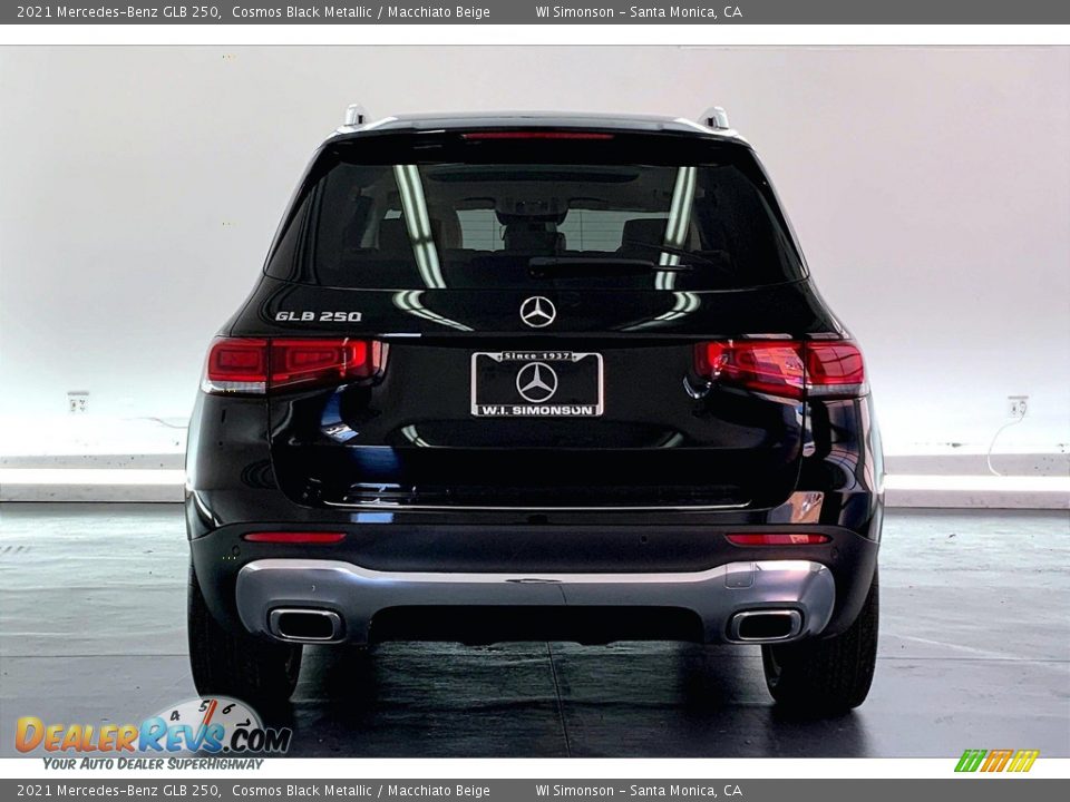 2021 Mercedes-Benz GLB 250 Cosmos Black Metallic / Macchiato Beige Photo #3