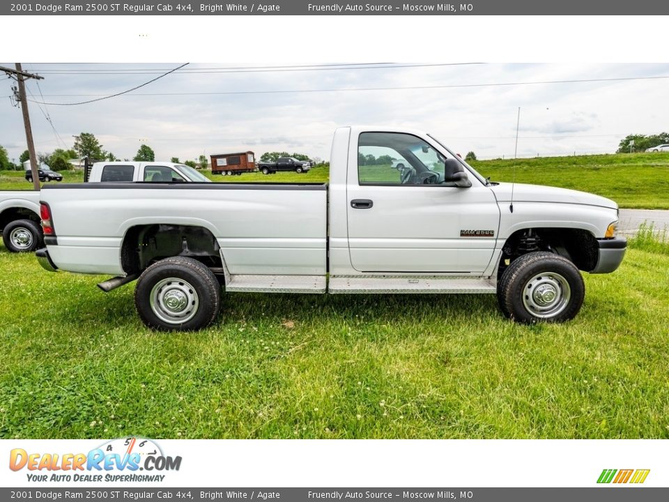 Bright White 2001 Dodge Ram 2500 ST Regular Cab 4x4 Photo #2