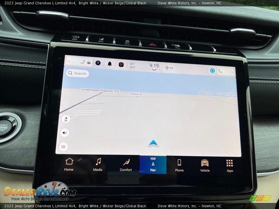 Navigation of 2023 Jeep Grand Cherokee L Limited 4x4 Photo #24