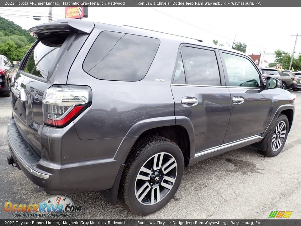 2022 Toyota 4Runner Limited Magnetic Gray Metallic / Redwood Photo #6