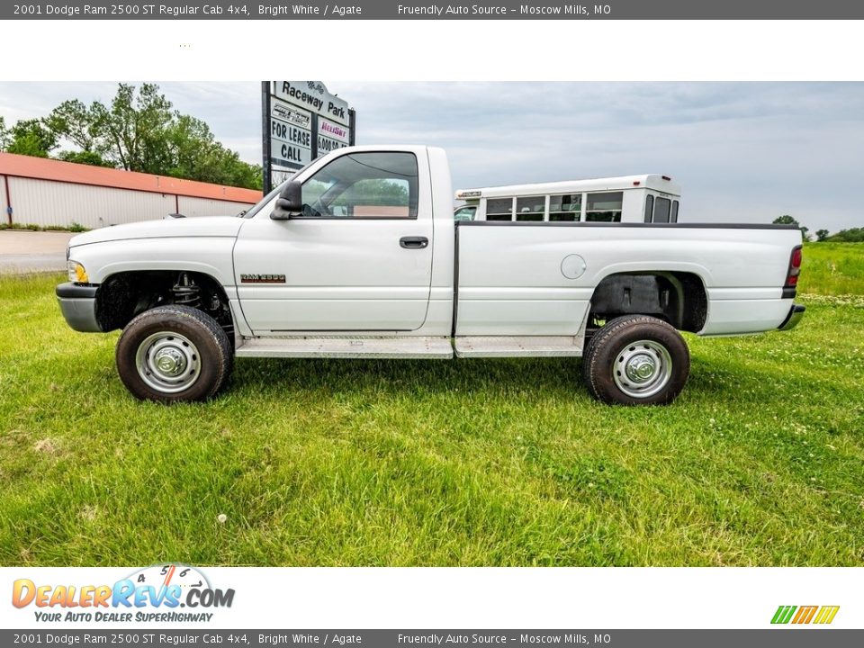 Bright White 2001 Dodge Ram 2500 ST Regular Cab 4x4 Photo #6