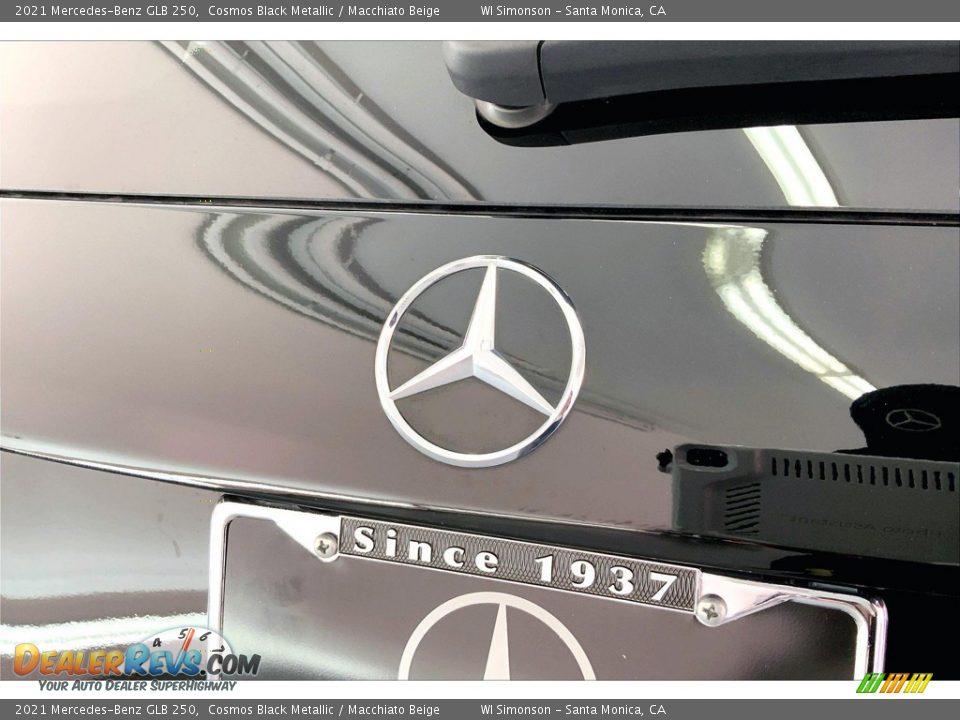 2021 Mercedes-Benz GLB 250 Cosmos Black Metallic / Macchiato Beige Photo #7