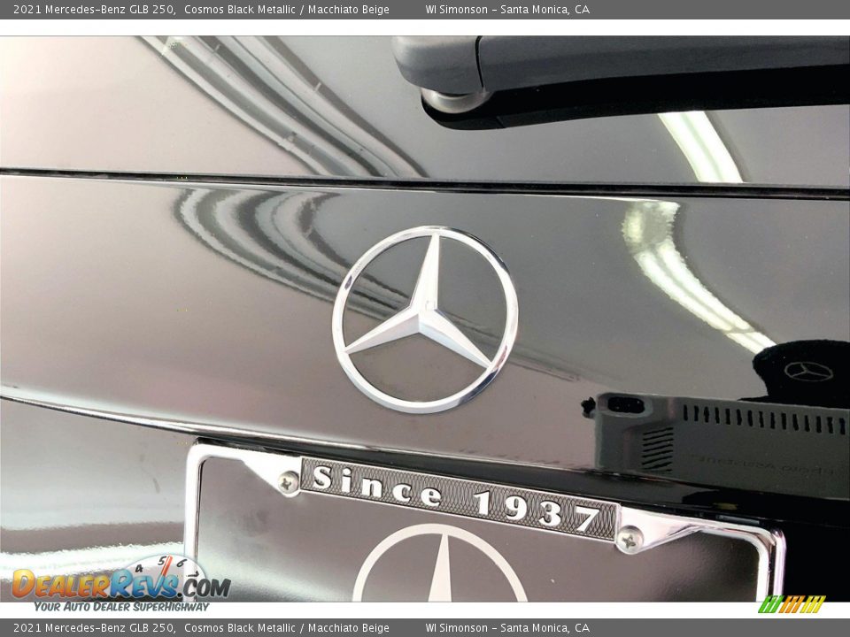 2021 Mercedes-Benz GLB 250 Cosmos Black Metallic / Macchiato Beige Photo #7