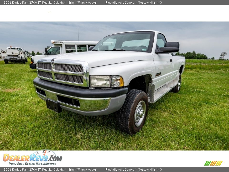 Bright White 2001 Dodge Ram 2500 ST Regular Cab 4x4 Photo #7