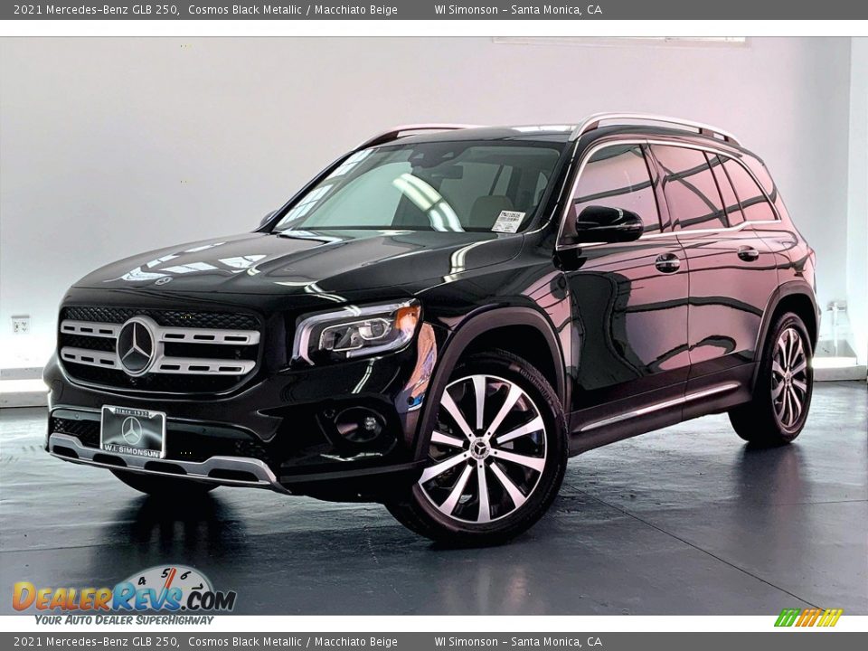 2021 Mercedes-Benz GLB 250 Cosmos Black Metallic / Macchiato Beige Photo #12