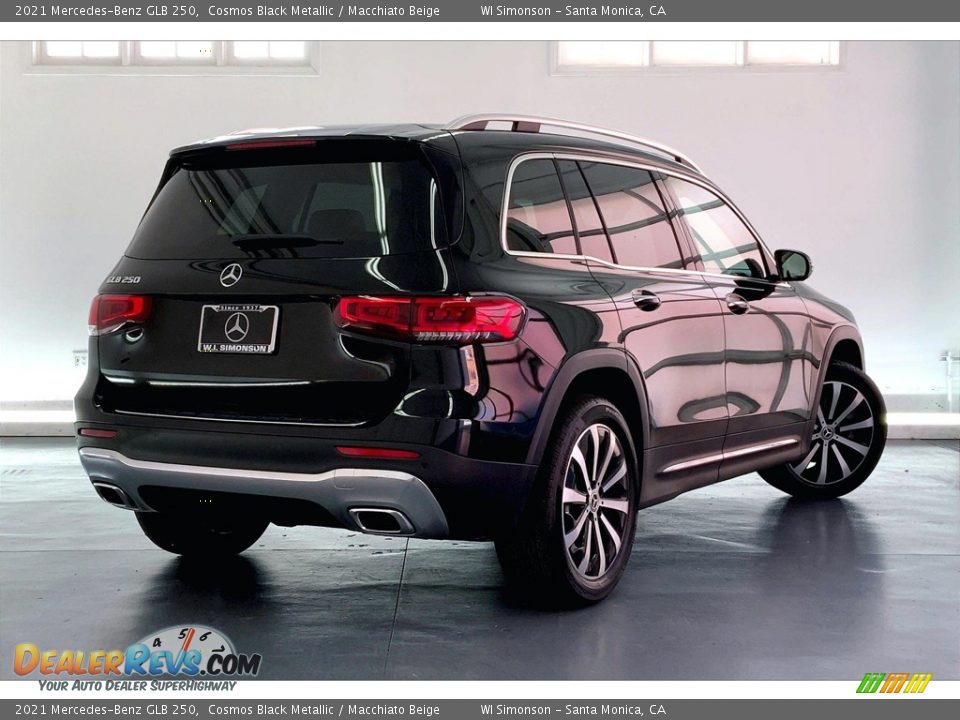 2021 Mercedes-Benz GLB 250 Cosmos Black Metallic / Macchiato Beige Photo #13