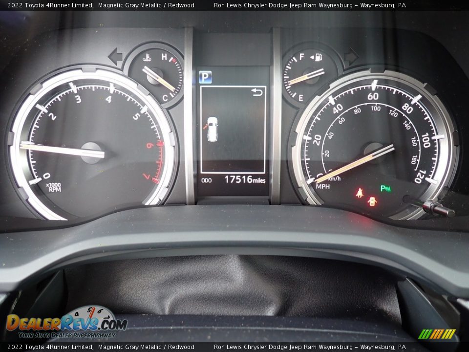 2022 Toyota 4Runner Limited Gauges Photo #20