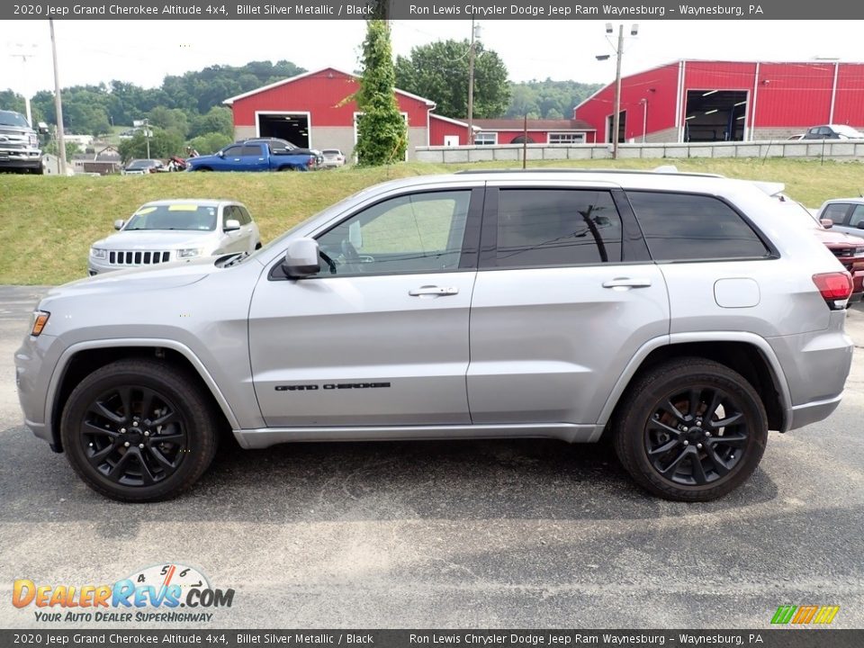 2020 Jeep Grand Cherokee Altitude 4x4 Billet Silver Metallic / Black Photo #2