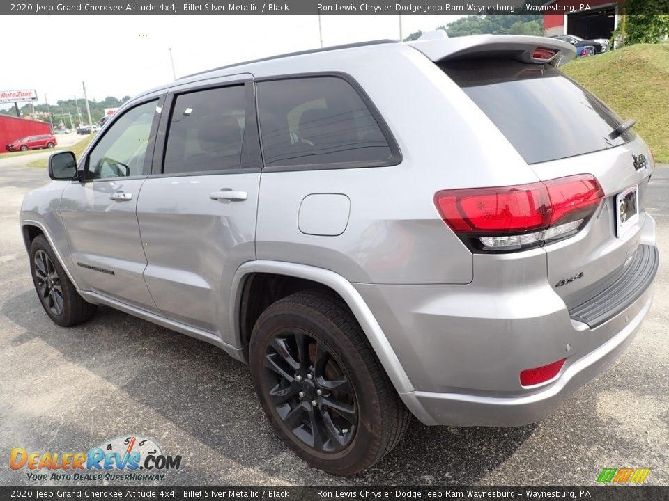 2020 Jeep Grand Cherokee Altitude 4x4 Billet Silver Metallic / Black Photo #3