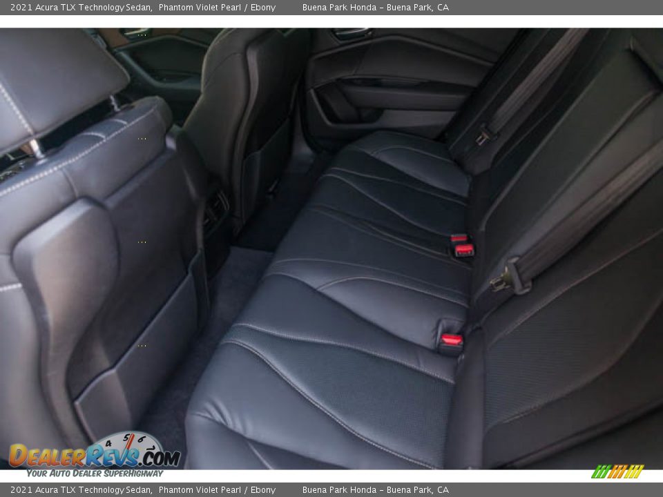 Rear Seat of 2021 Acura TLX Technology Sedan Photo #4