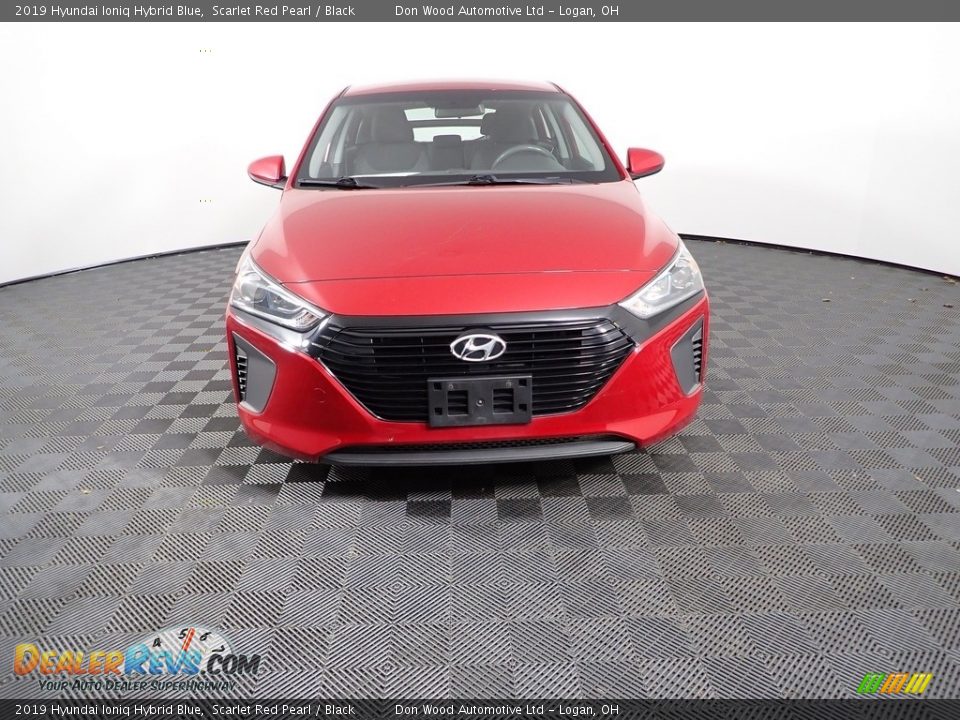 2019 Hyundai Ioniq Hybrid Blue Scarlet Red Pearl / Black Photo #4