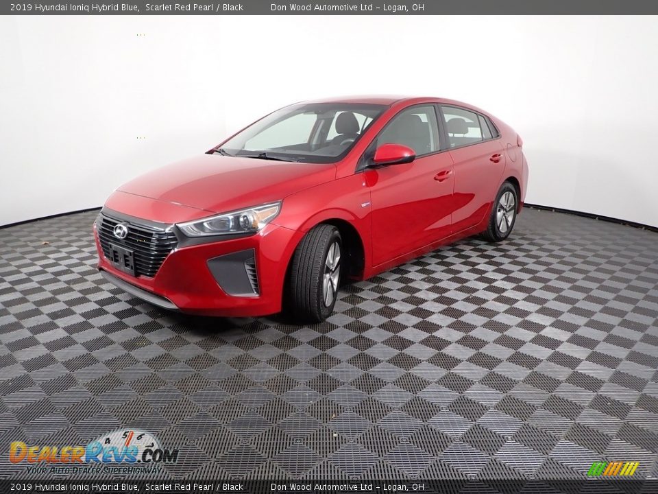 2019 Hyundai Ioniq Hybrid Blue Scarlet Red Pearl / Black Photo #5