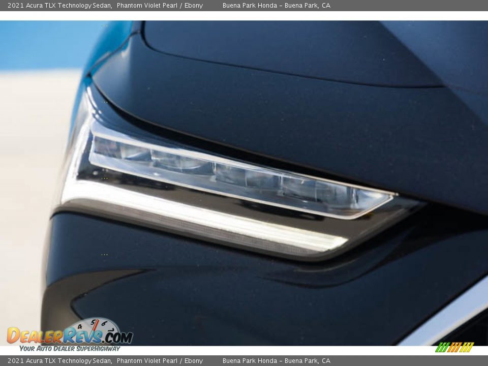 2021 Acura TLX Technology Sedan Phantom Violet Pearl / Ebony Photo #8