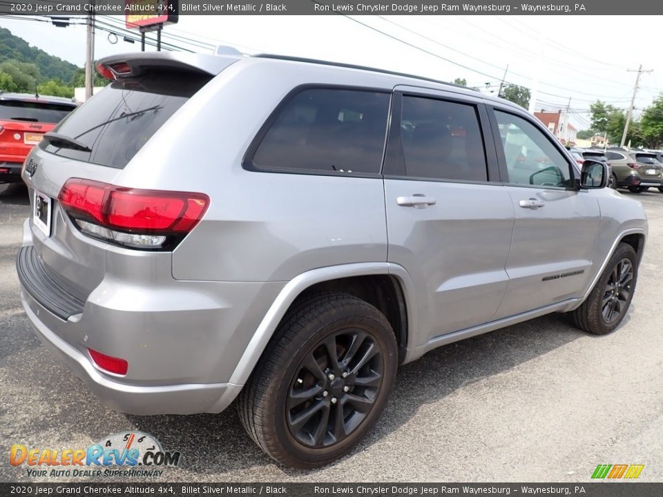 2020 Jeep Grand Cherokee Altitude 4x4 Billet Silver Metallic / Black Photo #6