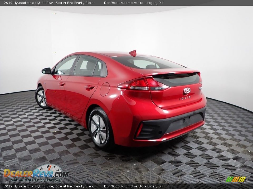 2019 Hyundai Ioniq Hybrid Blue Scarlet Red Pearl / Black Photo #6