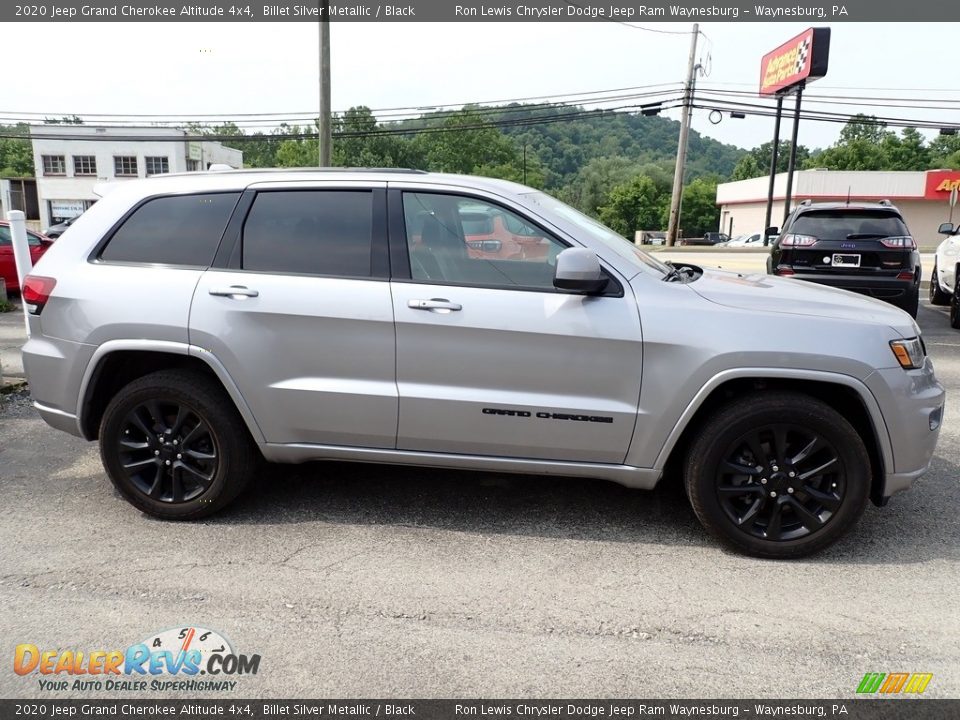 2020 Jeep Grand Cherokee Altitude 4x4 Billet Silver Metallic / Black Photo #7