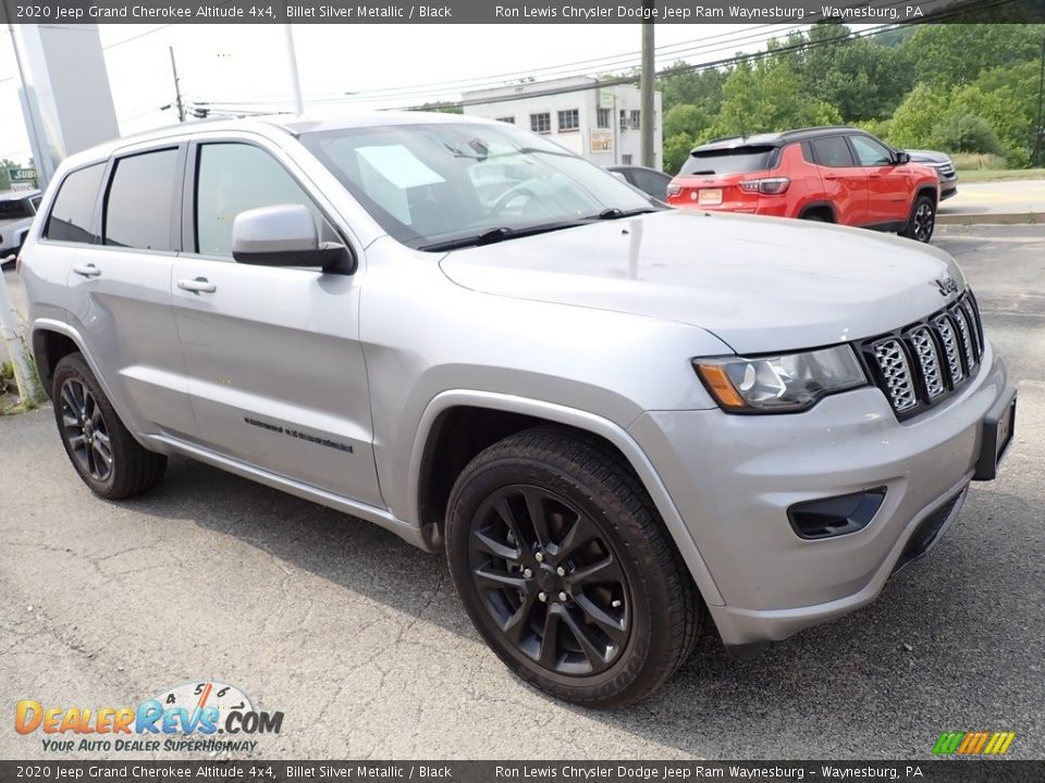 2020 Jeep Grand Cherokee Altitude 4x4 Billet Silver Metallic / Black Photo #8