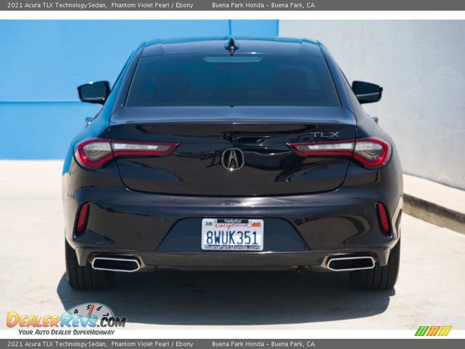 2021 Acura TLX Technology Sedan Phantom Violet Pearl / Ebony Photo #11