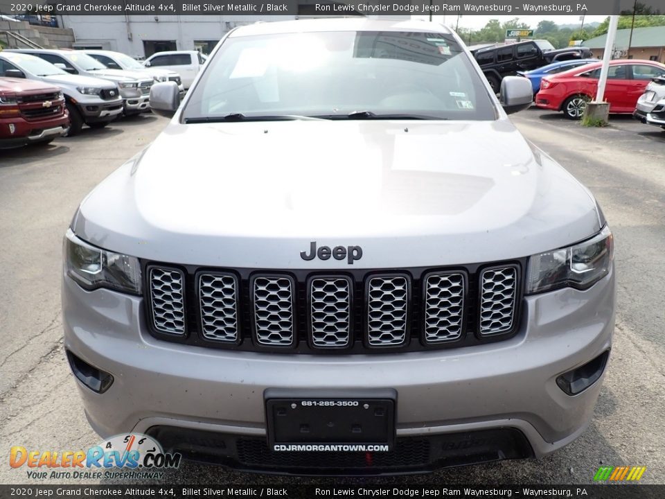2020 Jeep Grand Cherokee Altitude 4x4 Billet Silver Metallic / Black Photo #9