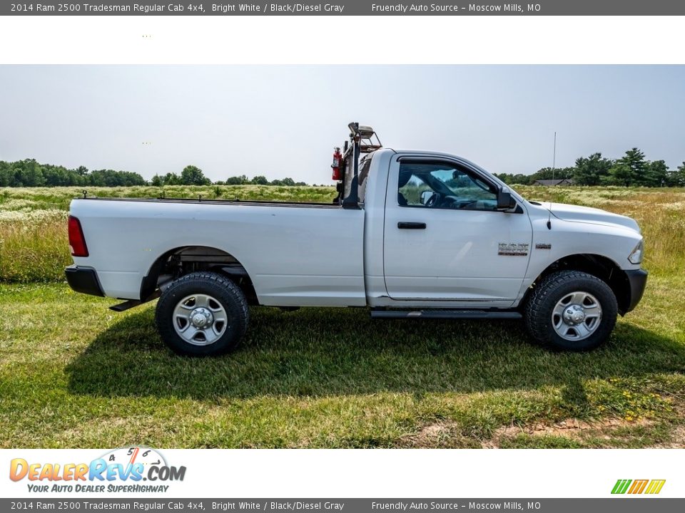 2014 Ram 2500 Tradesman Regular Cab 4x4 Bright White / Black/Diesel Gray Photo #2