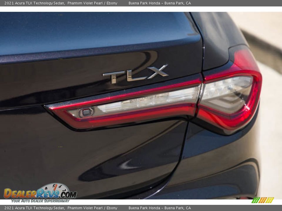 2021 Acura TLX Technology Sedan Phantom Violet Pearl / Ebony Photo #13