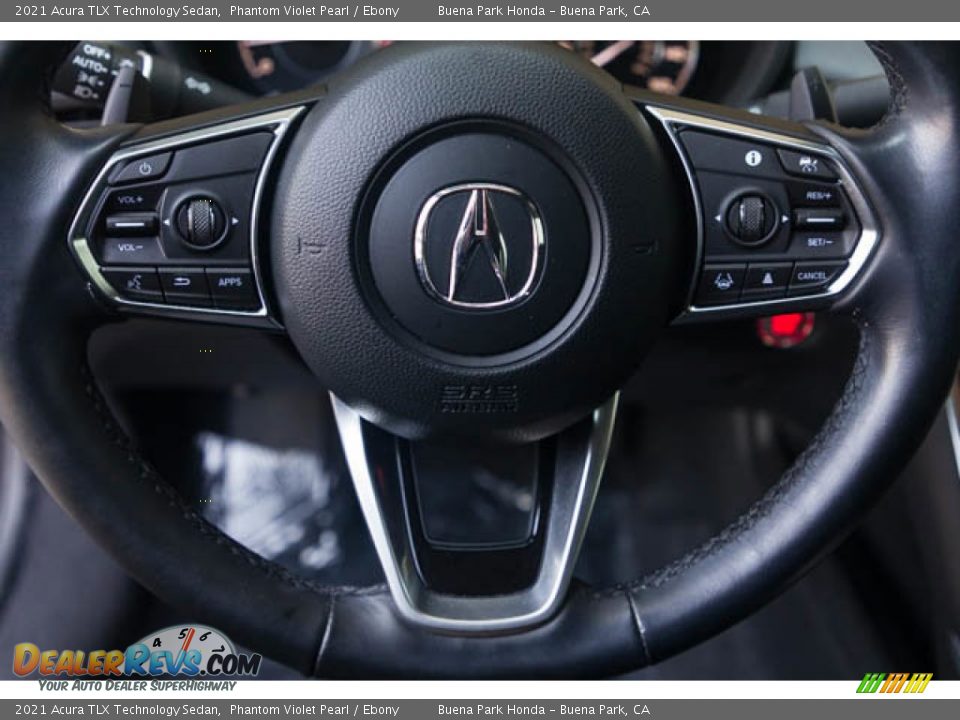 2021 Acura TLX Technology Sedan Steering Wheel Photo #15