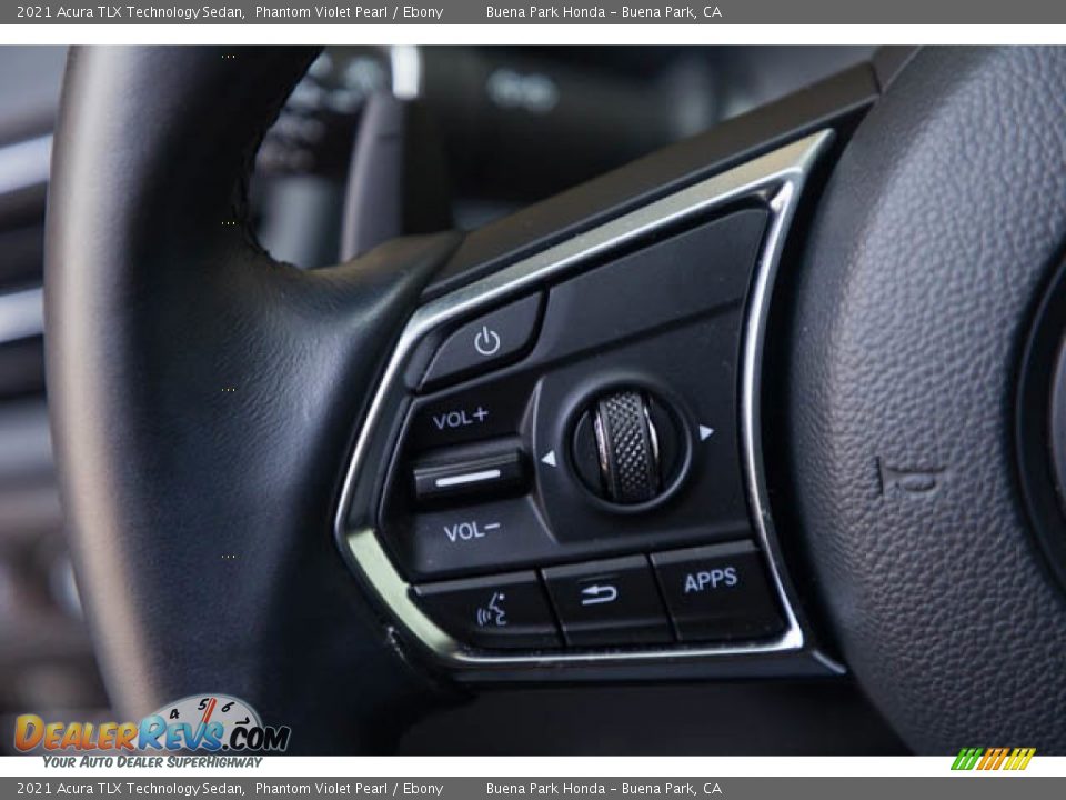 2021 Acura TLX Technology Sedan Steering Wheel Photo #16