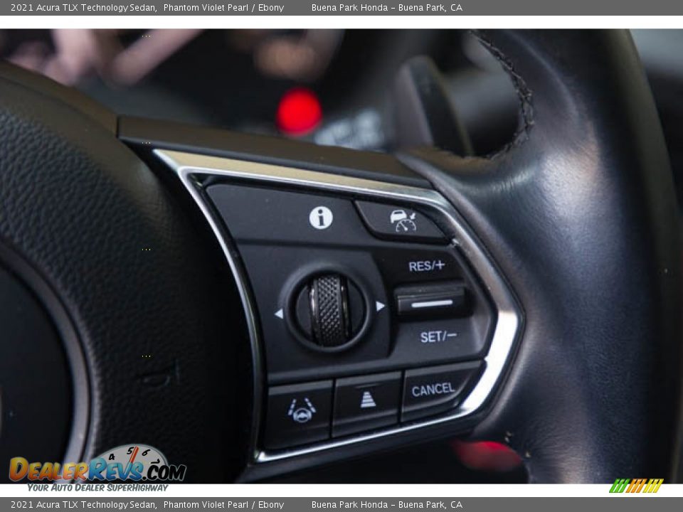 2021 Acura TLX Technology Sedan Steering Wheel Photo #17