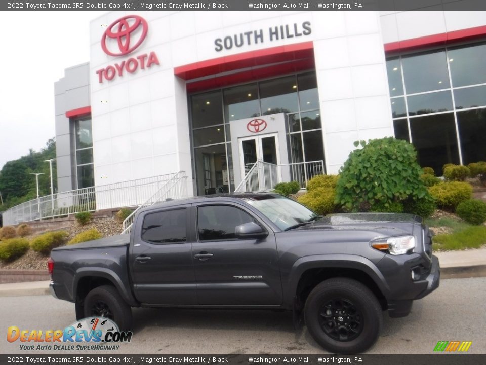 2022 Toyota Tacoma SR5 Double Cab 4x4 Magnetic Gray Metallic / Black Photo #2