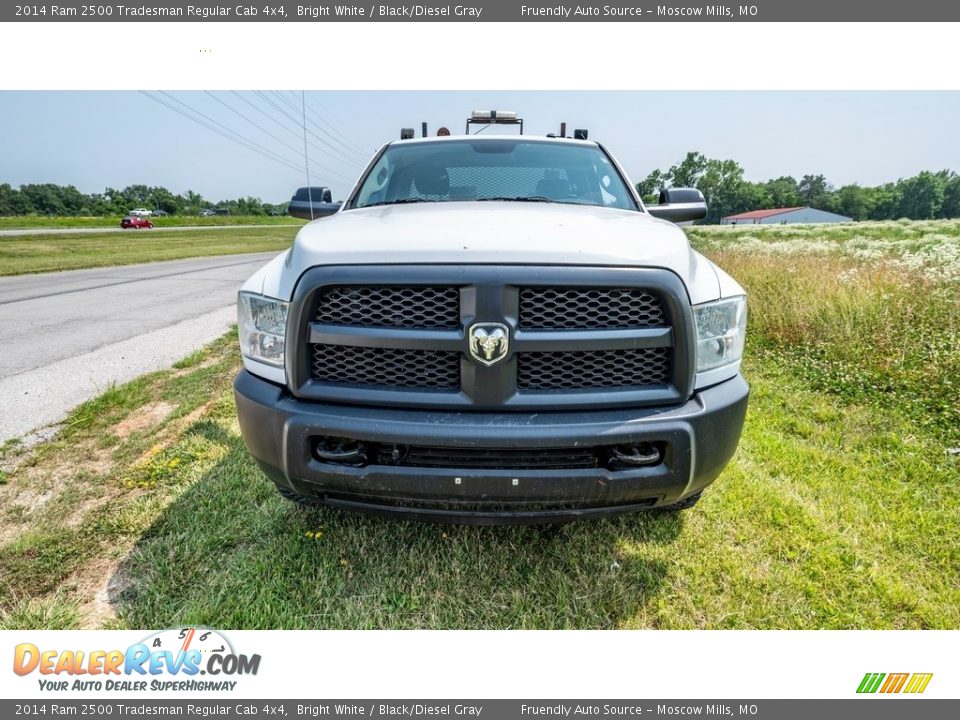 2014 Ram 2500 Tradesman Regular Cab 4x4 Bright White / Black/Diesel Gray Photo #8