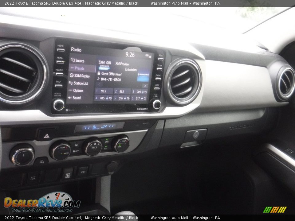 Dashboard of 2022 Toyota Tacoma SR5 Double Cab 4x4 Photo #3