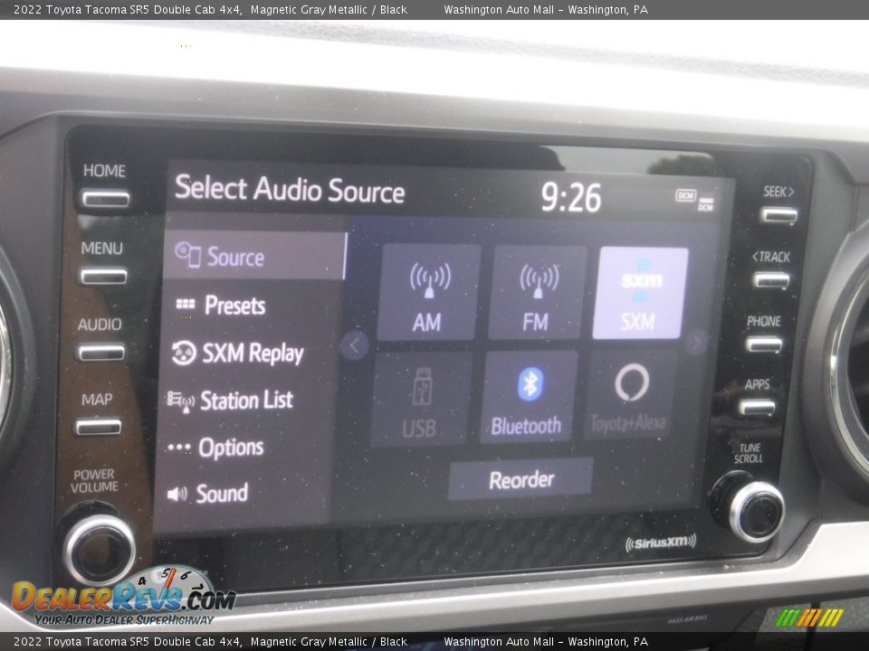 Audio System of 2022 Toyota Tacoma SR5 Double Cab 4x4 Photo #6