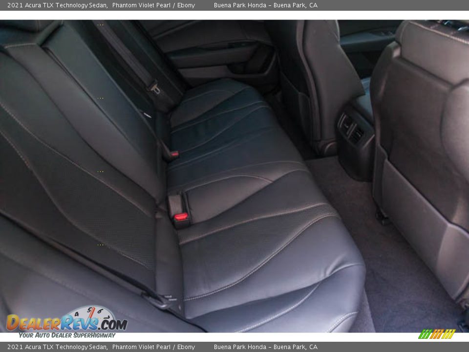 Rear Seat of 2021 Acura TLX Technology Sedan Photo #23