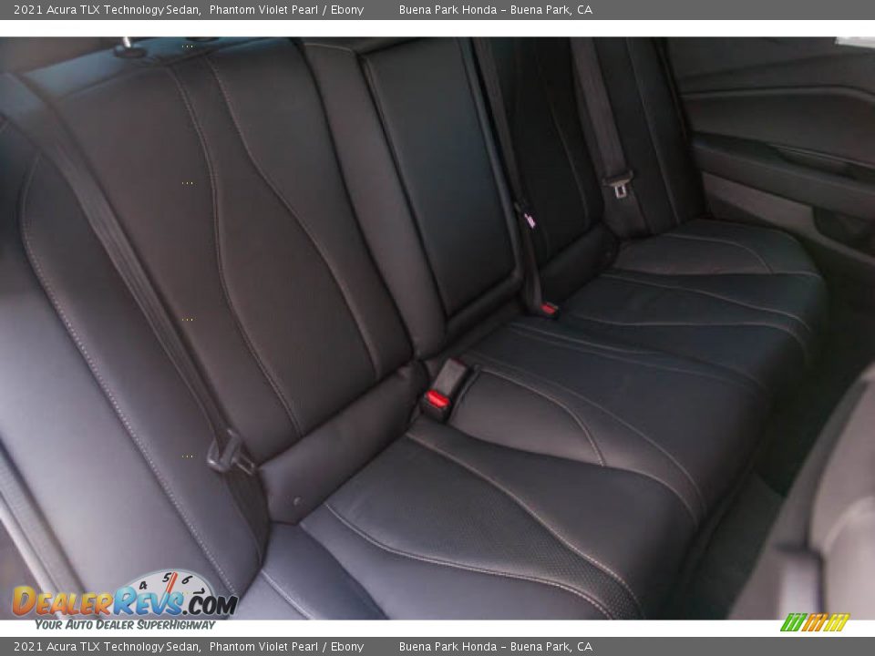 Rear Seat of 2021 Acura TLX Technology Sedan Photo #24