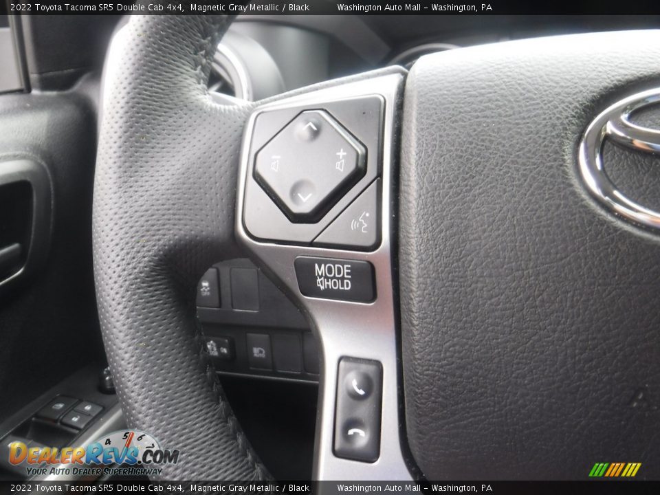 2022 Toyota Tacoma SR5 Double Cab 4x4 Steering Wheel Photo #10