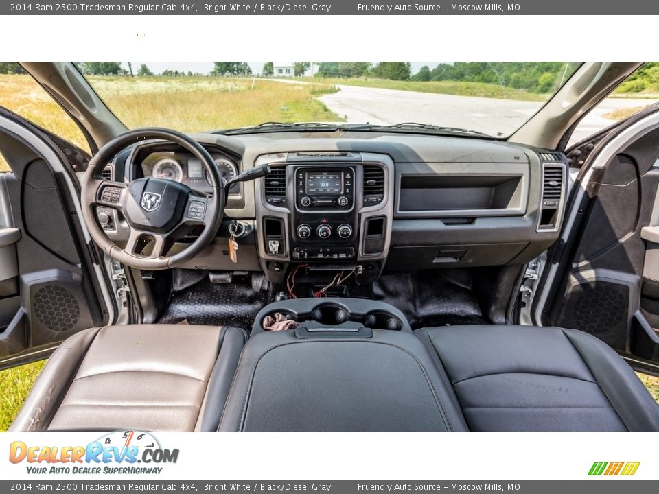 2014 Ram 2500 Tradesman Regular Cab 4x4 Bright White / Black/Diesel Gray Photo #18