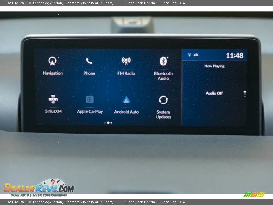 2021 Acura TLX Technology Sedan Phantom Violet Pearl / Ebony Photo #27