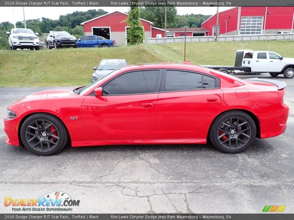 2016 Dodge Charger R/T Scat Pack TorRed / Black Photo #2