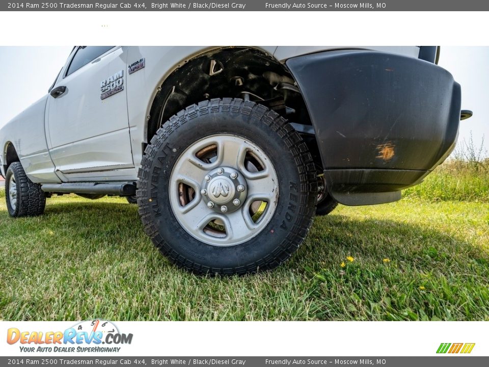 2014 Ram 2500 Tradesman Regular Cab 4x4 Bright White / Black/Diesel Gray Photo #19