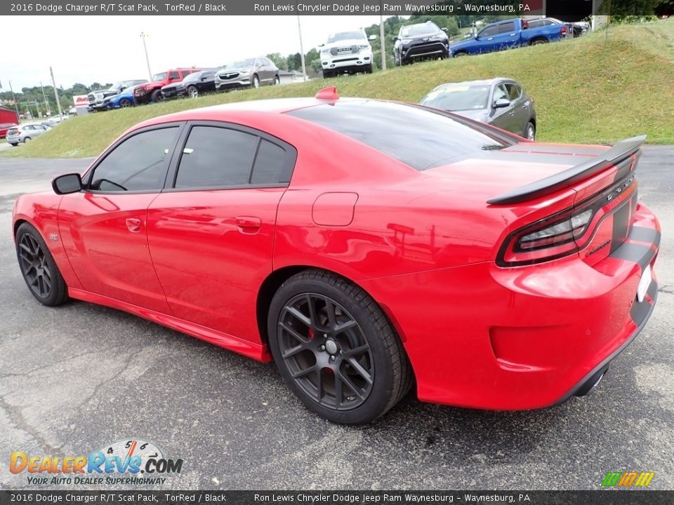 2016 Dodge Charger R/T Scat Pack TorRed / Black Photo #3