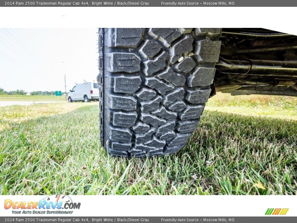 2014 Ram 2500 Tradesman Regular Cab 4x4 Bright White / Black/Diesel Gray Photo #21