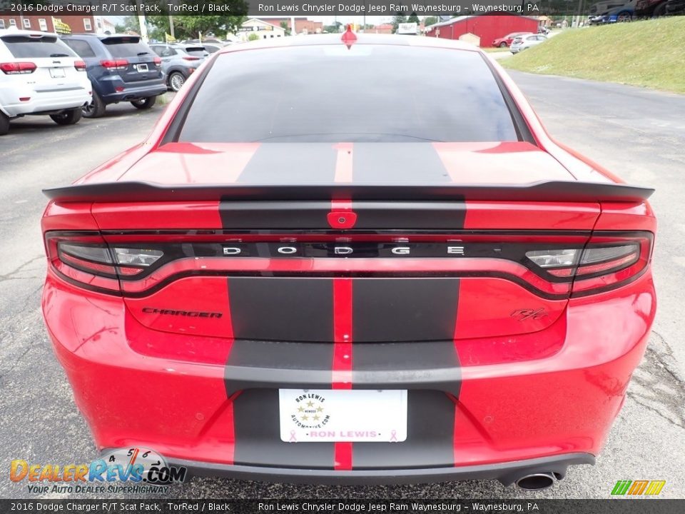 2016 Dodge Charger R/T Scat Pack TorRed / Black Photo #4