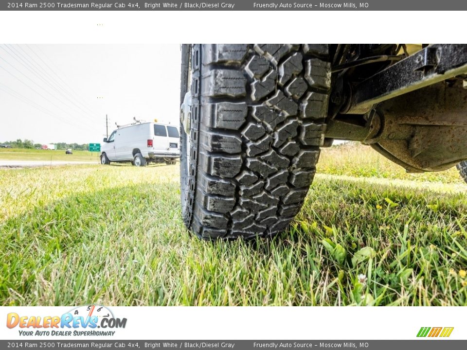 2014 Ram 2500 Tradesman Regular Cab 4x4 Bright White / Black/Diesel Gray Photo #22