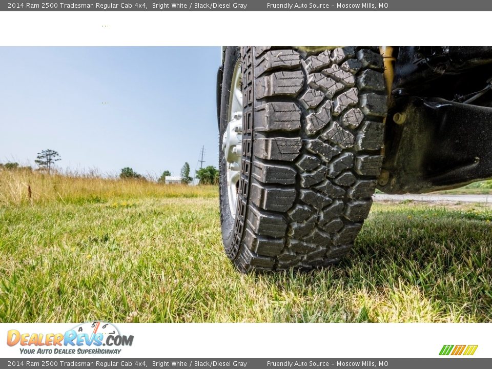 2014 Ram 2500 Tradesman Regular Cab 4x4 Bright White / Black/Diesel Gray Photo #25