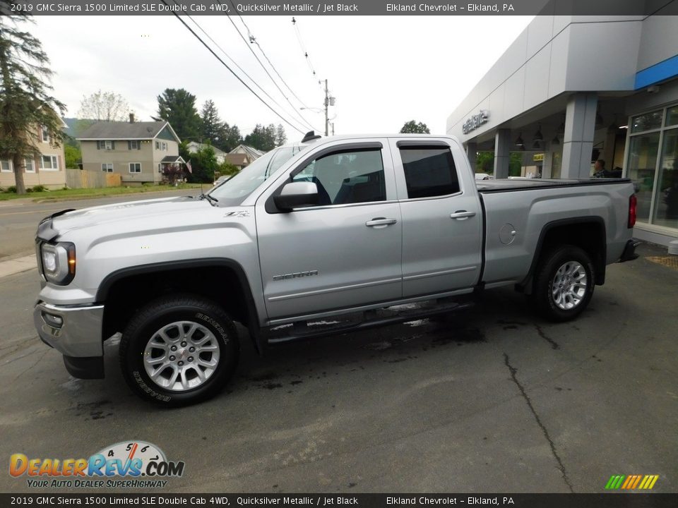 Quicksilver Metallic 2019 GMC Sierra 1500 Limited SLE Double Cab 4WD Photo #1