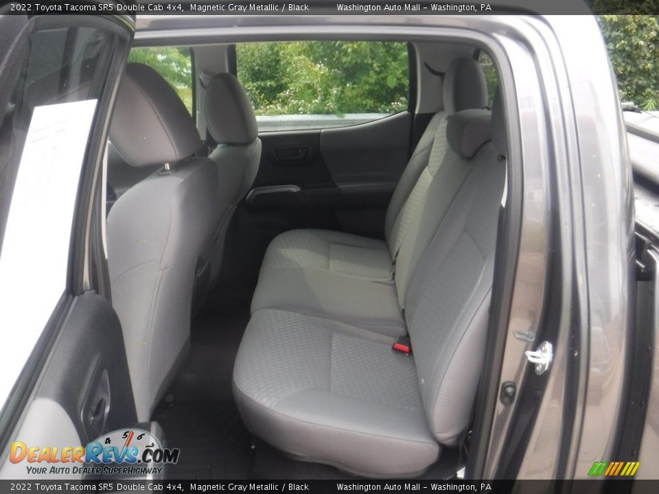 Rear Seat of 2022 Toyota Tacoma SR5 Double Cab 4x4 Photo #35