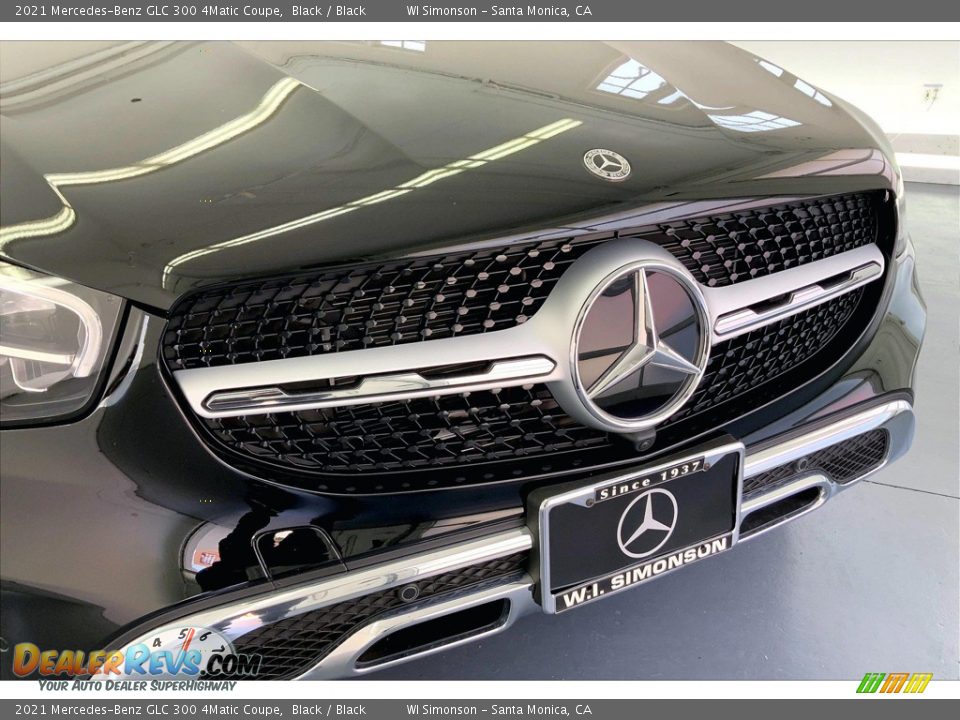 2021 Mercedes-Benz GLC 300 4Matic Coupe Black / Black Photo #30