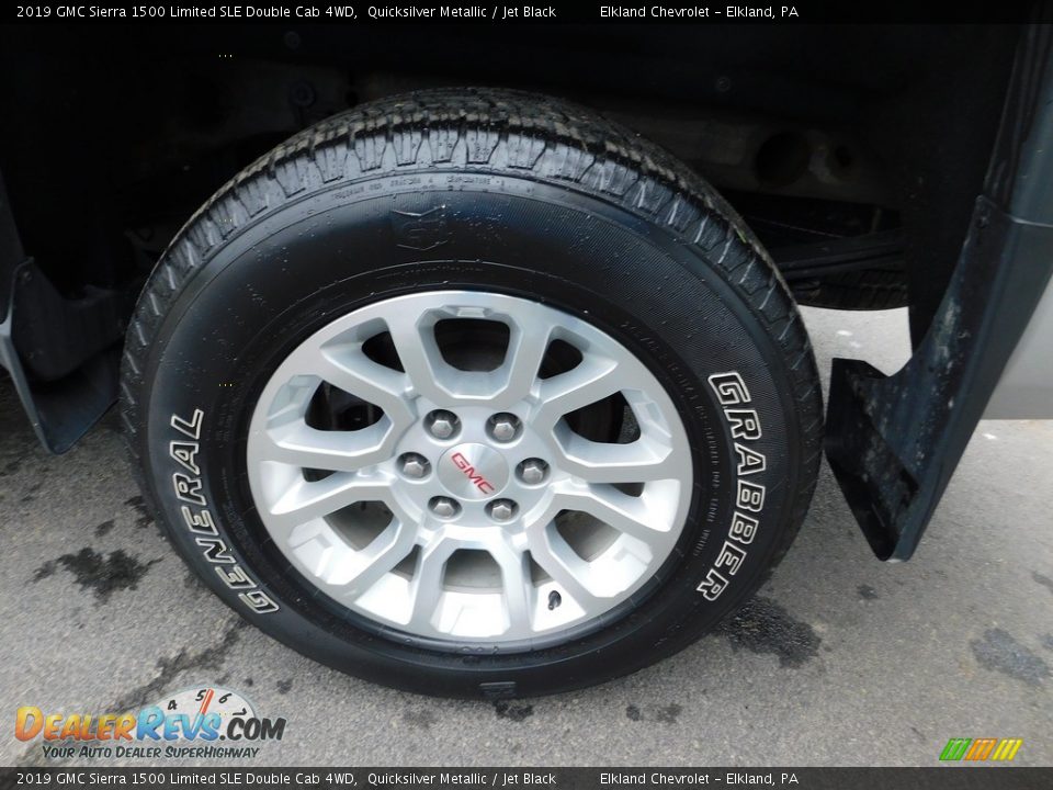 2019 GMC Sierra 1500 Limited SLE Double Cab 4WD Wheel Photo #14