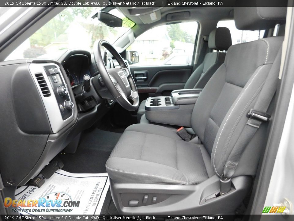 Front Seat of 2019 GMC Sierra 1500 Limited SLE Double Cab 4WD Photo #22